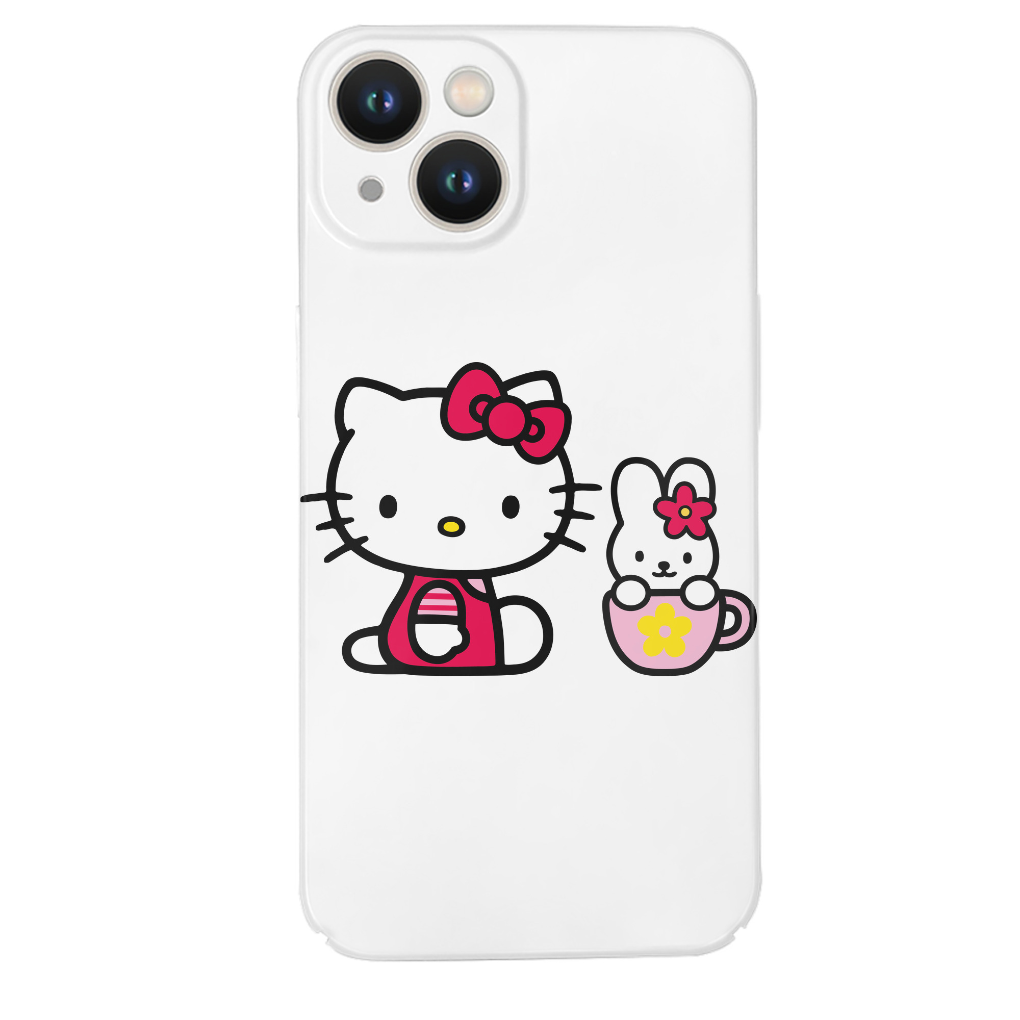 （画像用） Hello Kitty ハローキティ 【iPhone 14シリーズ対応】ハードケース